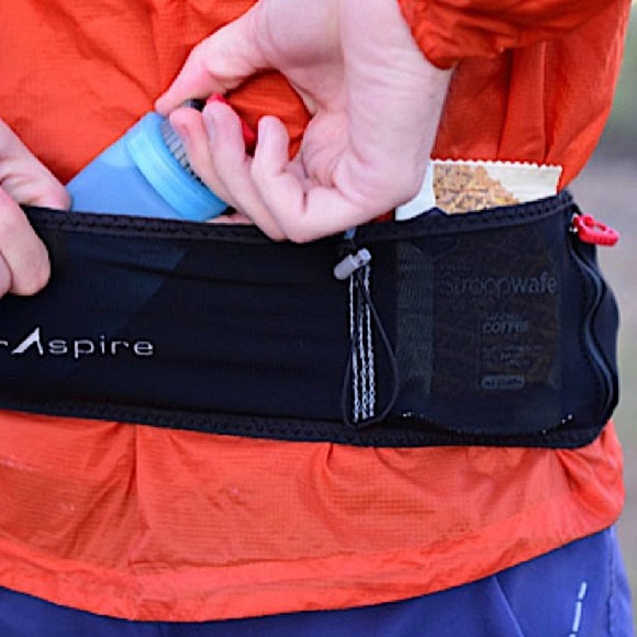 UltrAspire Black Fitted Race Hydration Belt XL - Picture 12 of 12